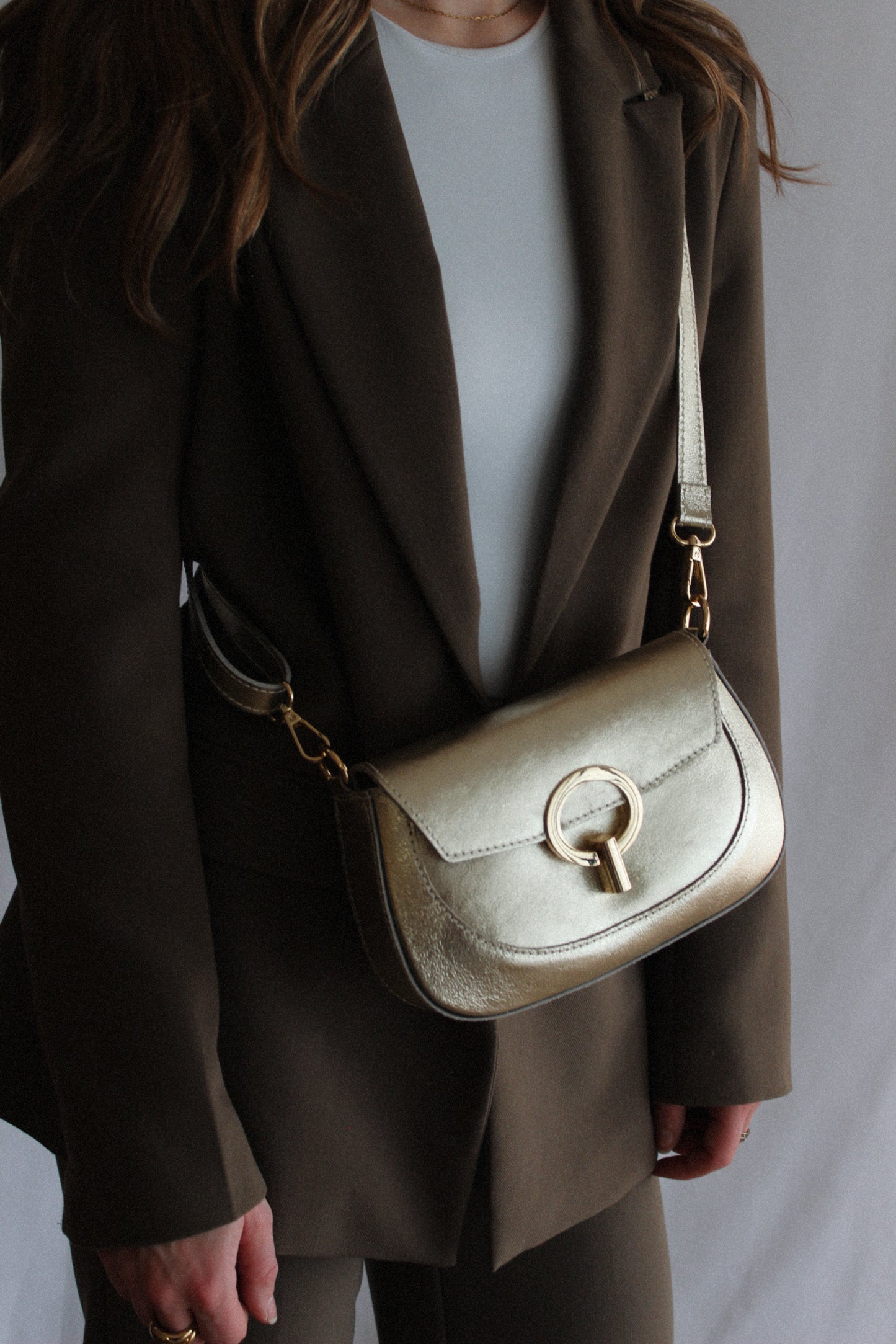 Sac Jackie doré