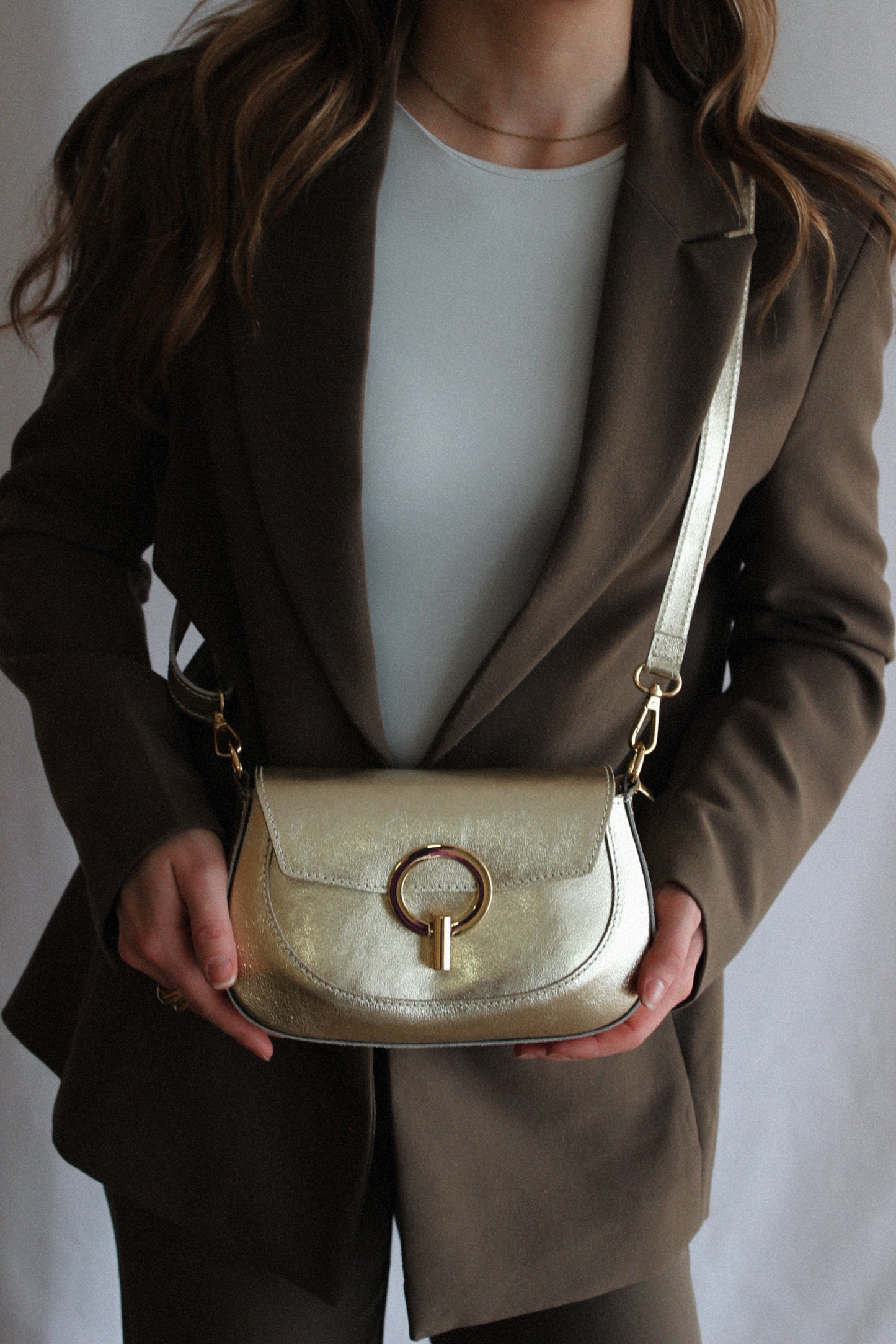 Sac Jackie doré