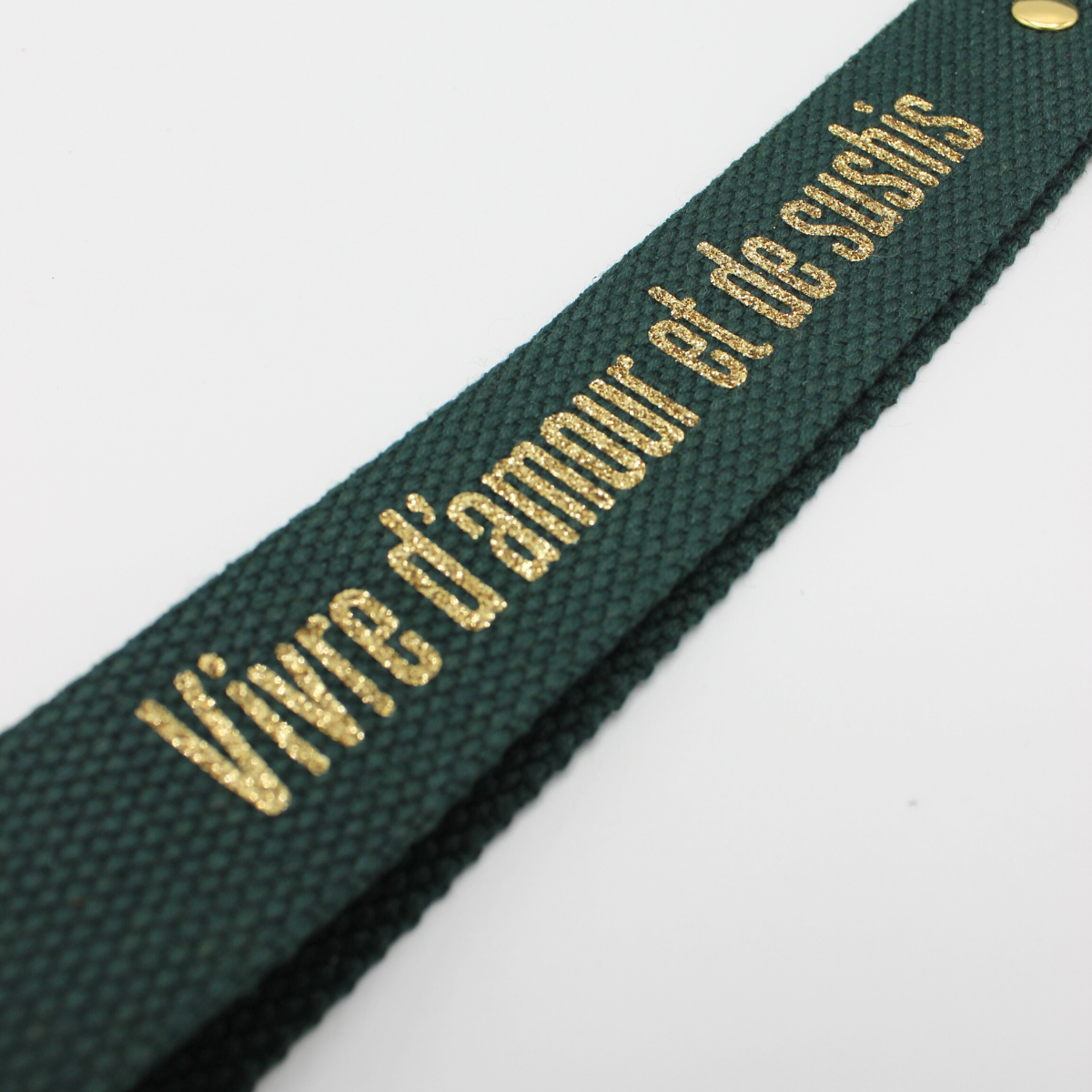 Porte-clés Vivre d'amour et de sushis