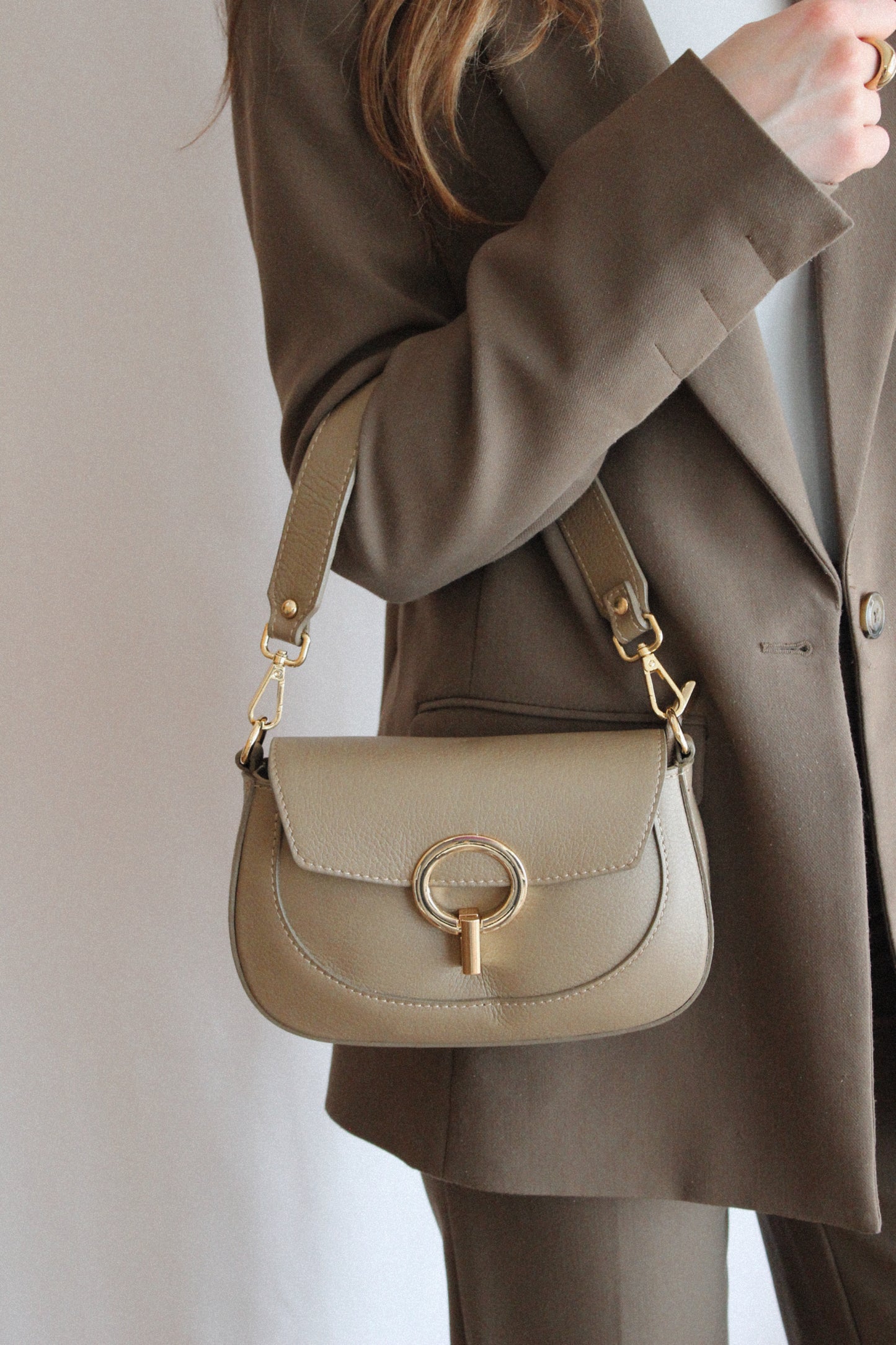 Sac Jackie taupe
