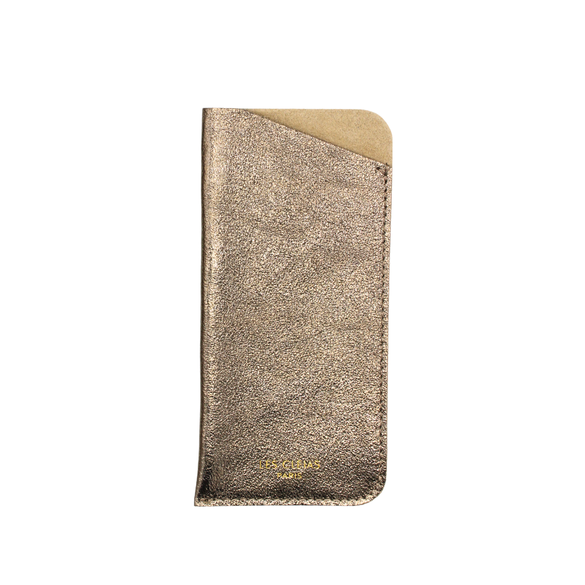 Étui à lunettes en cuir