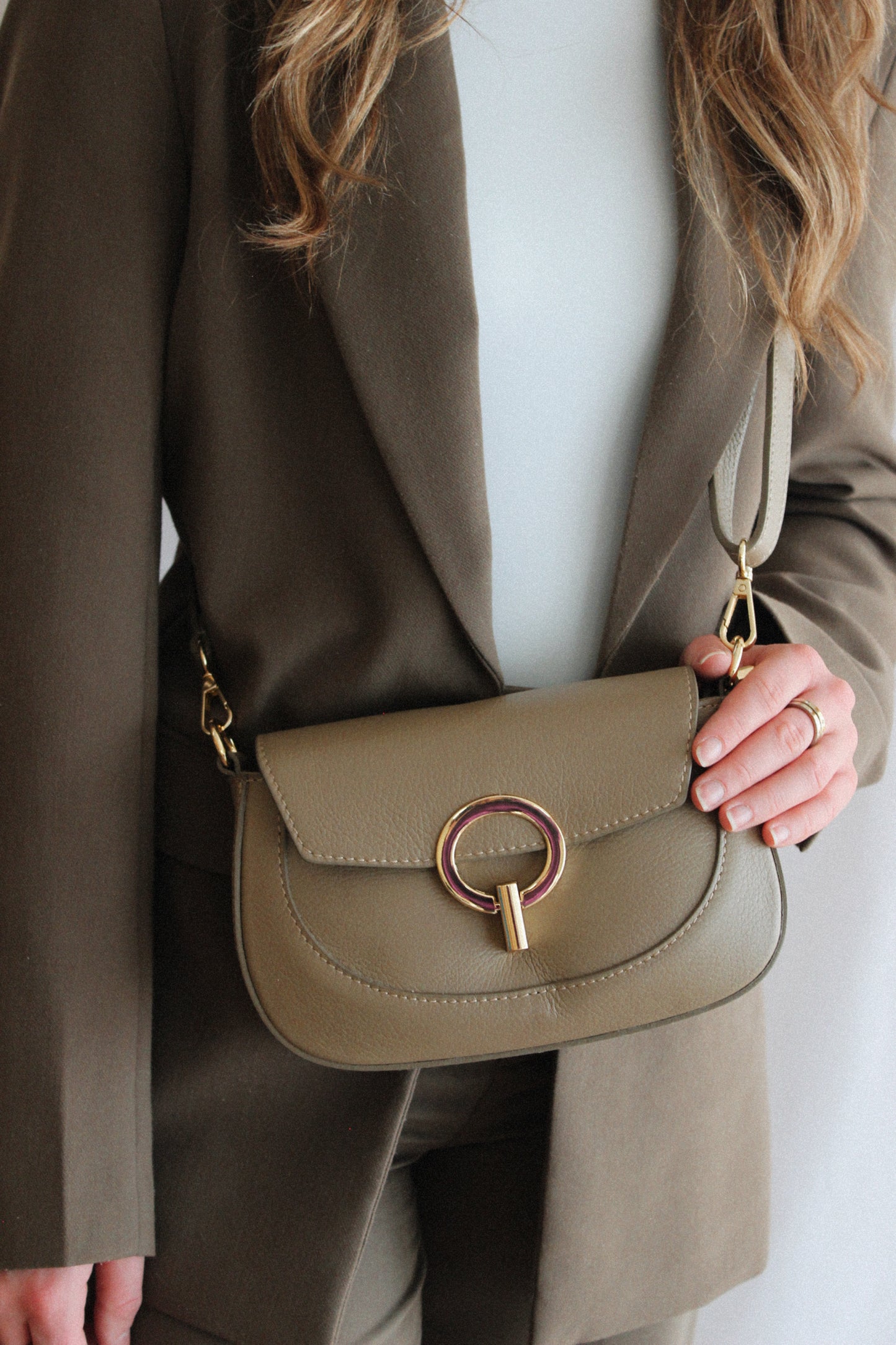 Sac Jackie taupe