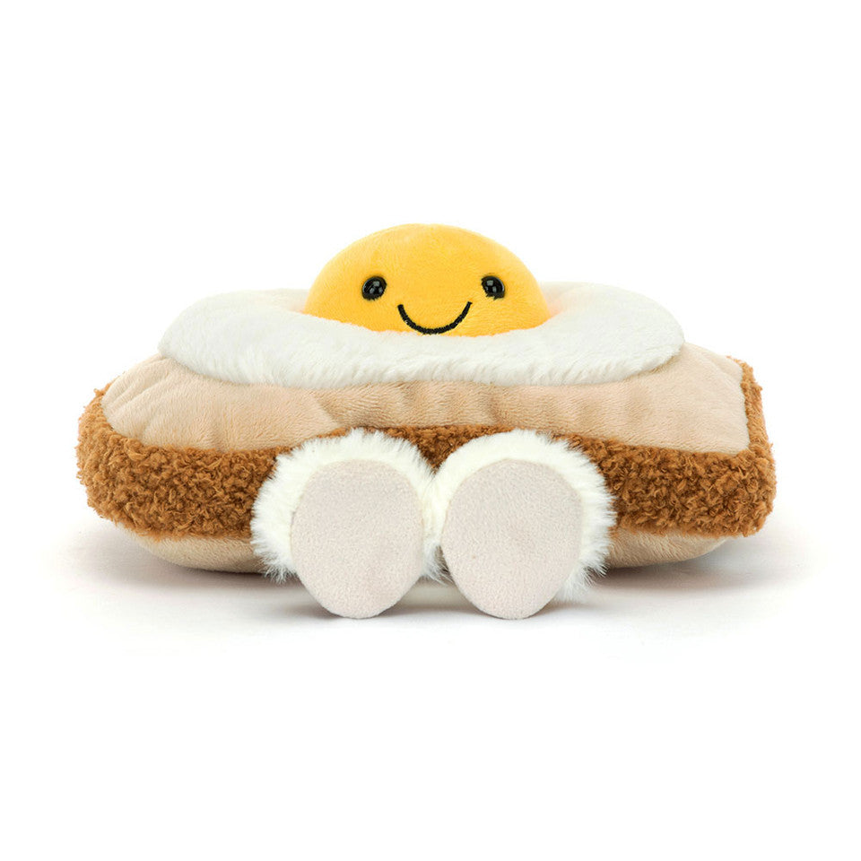 Peluche toast avec oeuf Egglantine