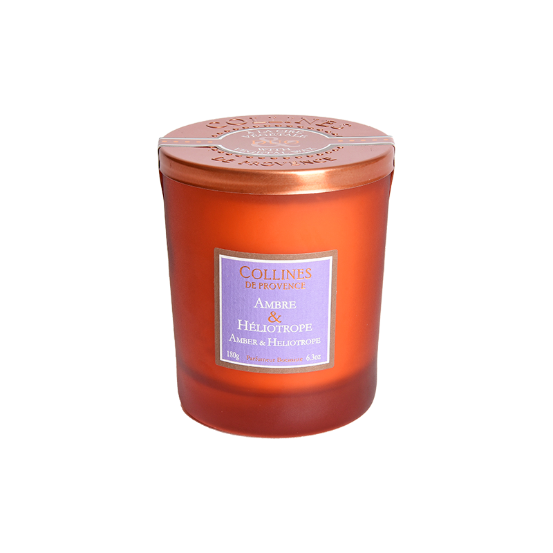 Bougie parfumée Ambre & Héliotrope