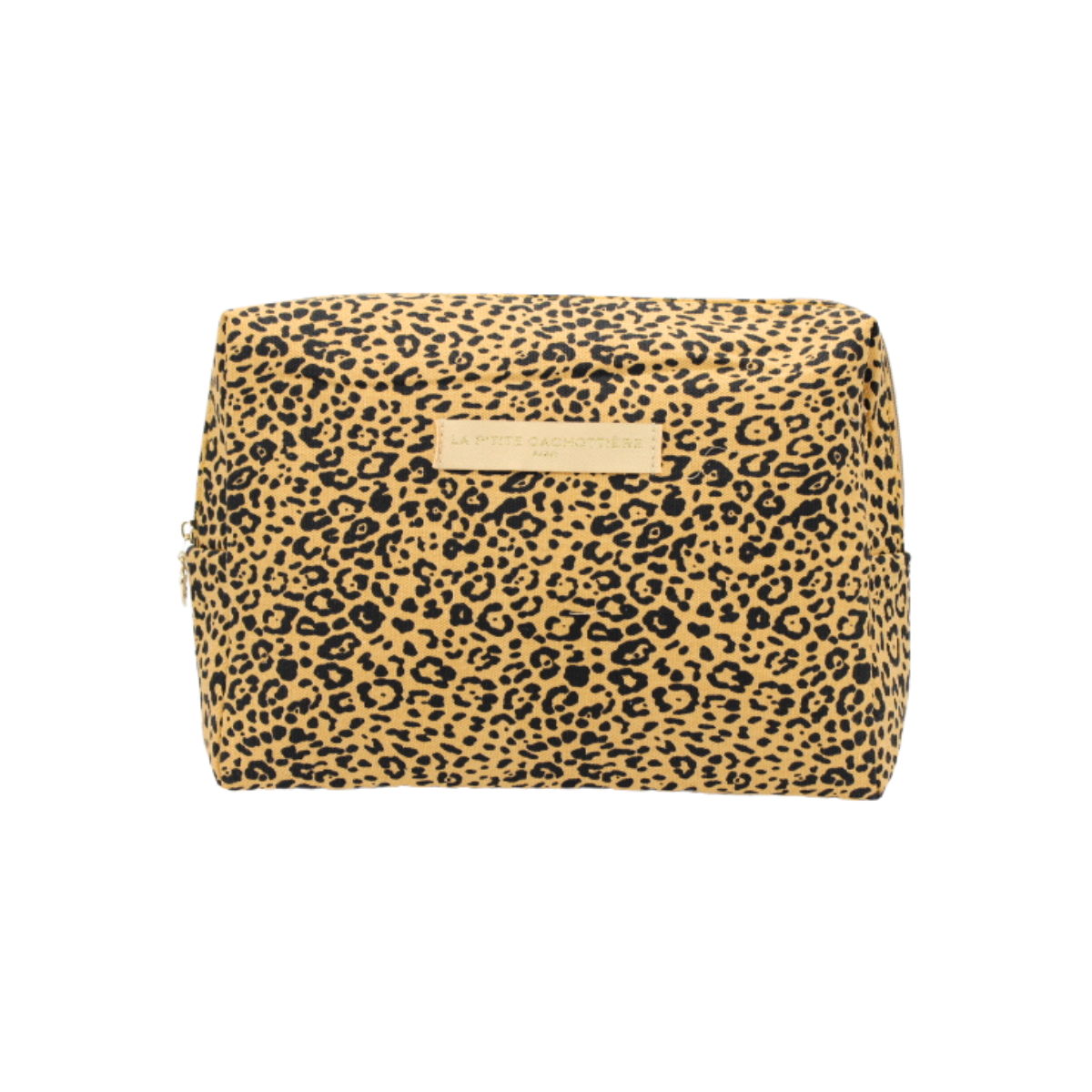 Trousse Léopard camel