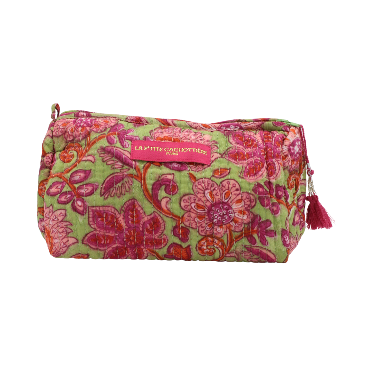 Trousse de toilette India vert anis