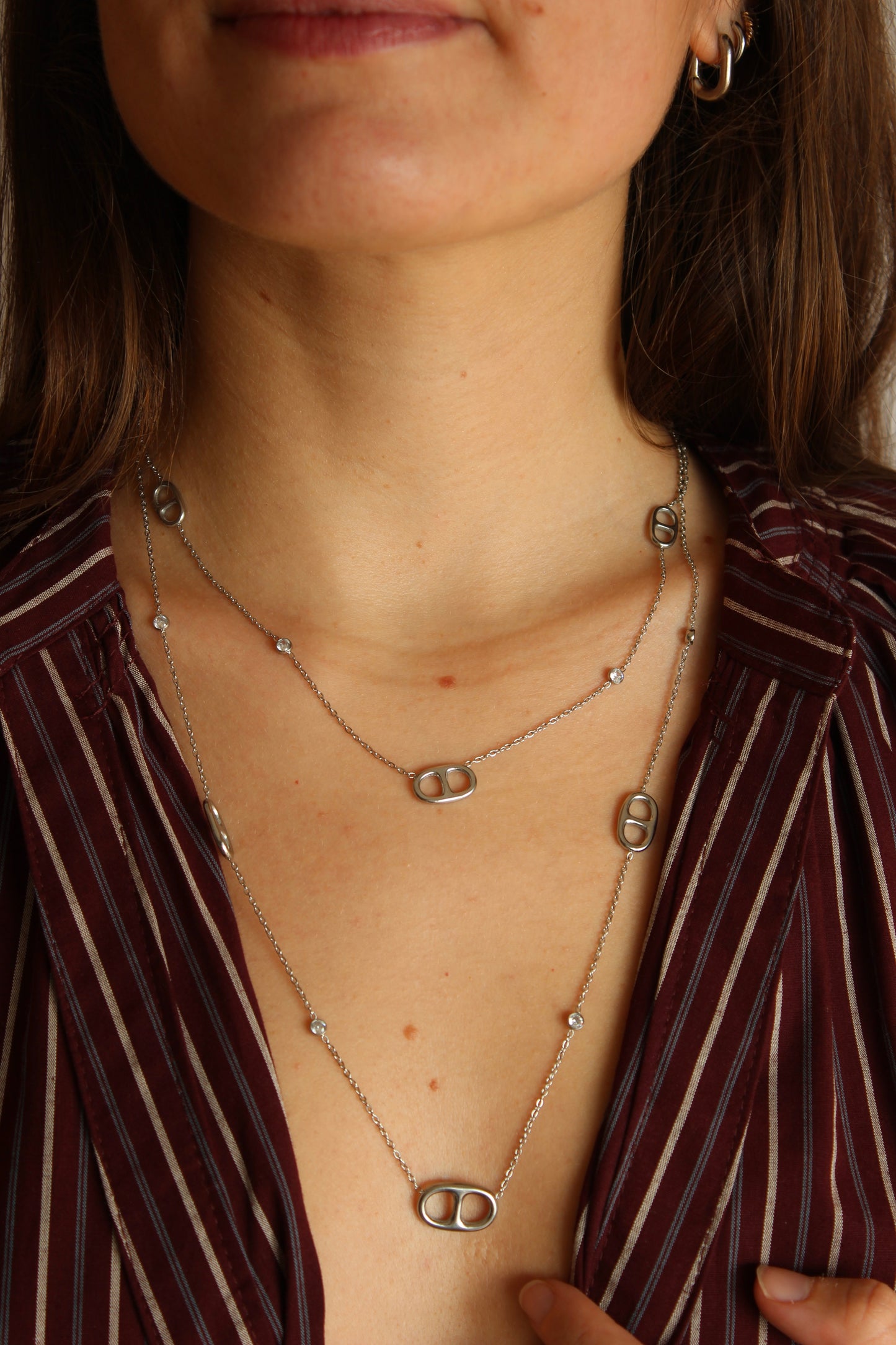 Collier Selena multi-rangs