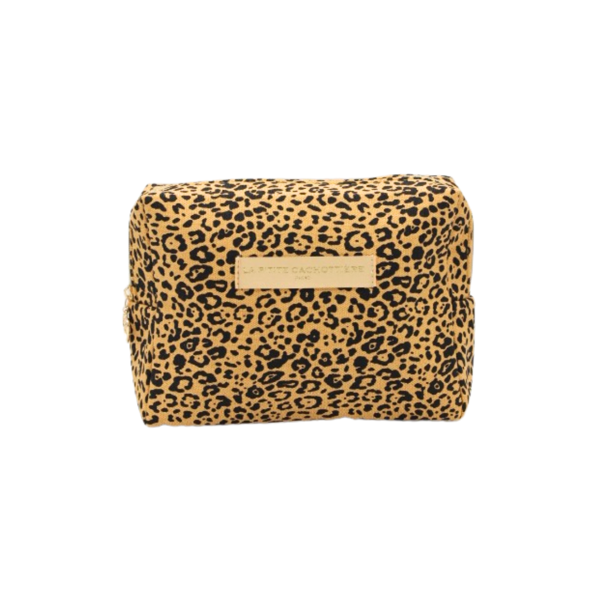 Trousse Léopard camel