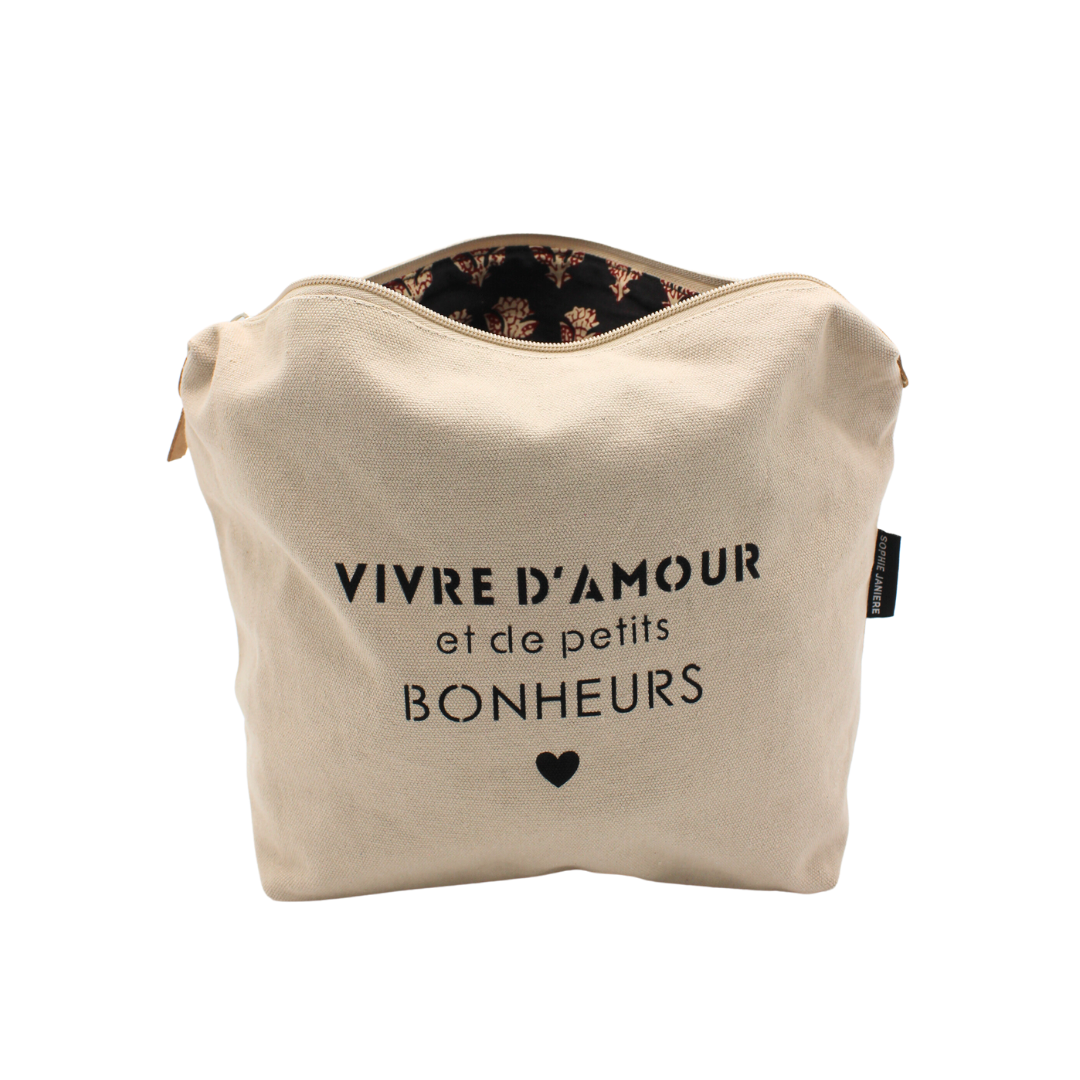 Trousse "Vivre d'amour et de petits bonheurs"