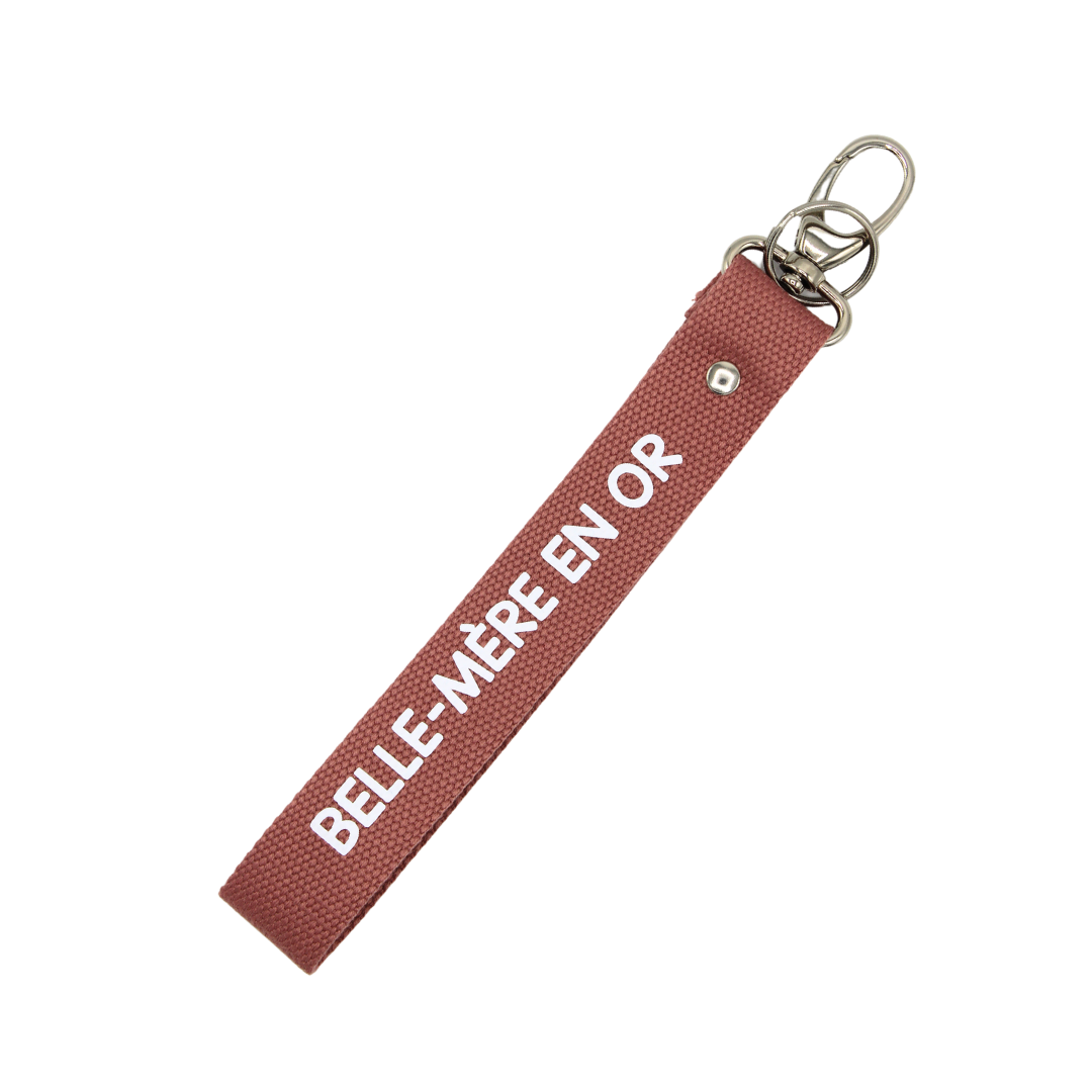 Porte-clés Belle-mère en or