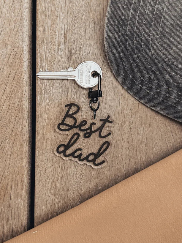 Porte-clés "Best dad"