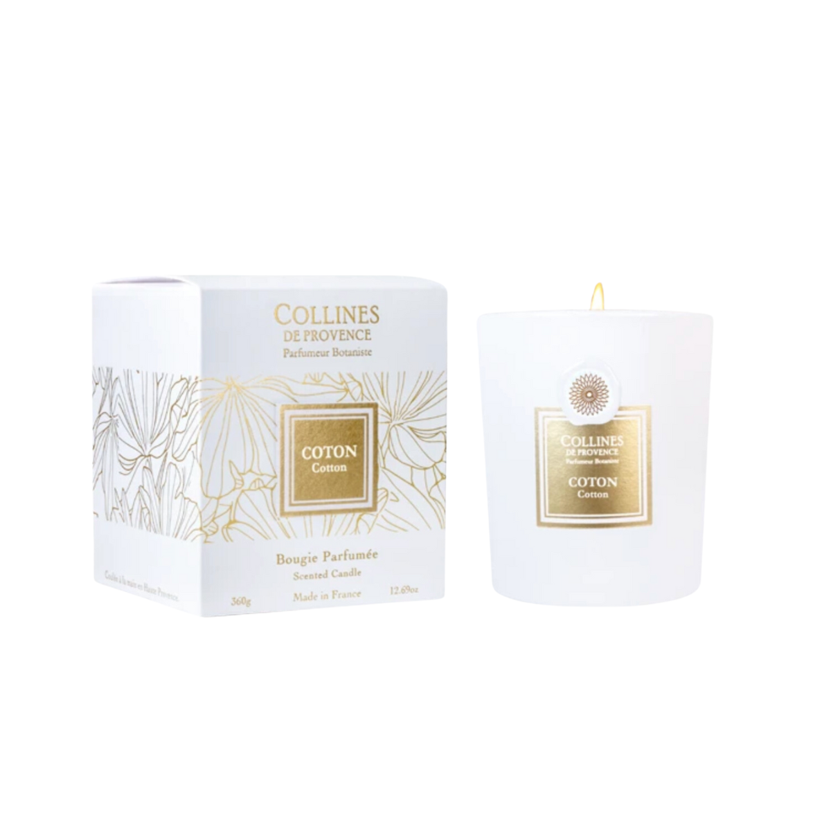 Bougie parfumée Coton