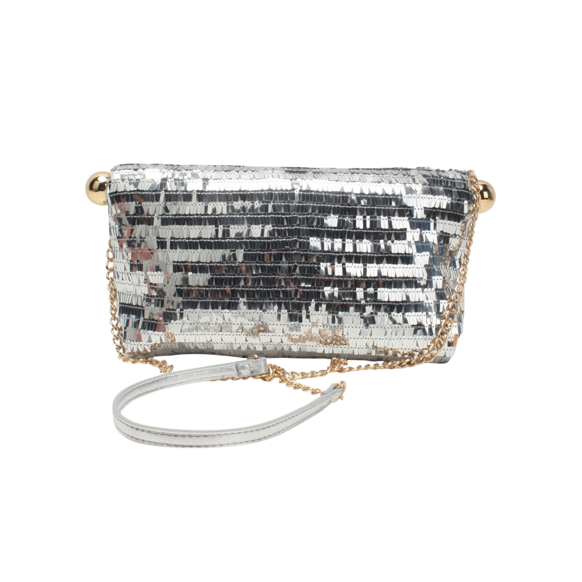Pochette Khalis argentée