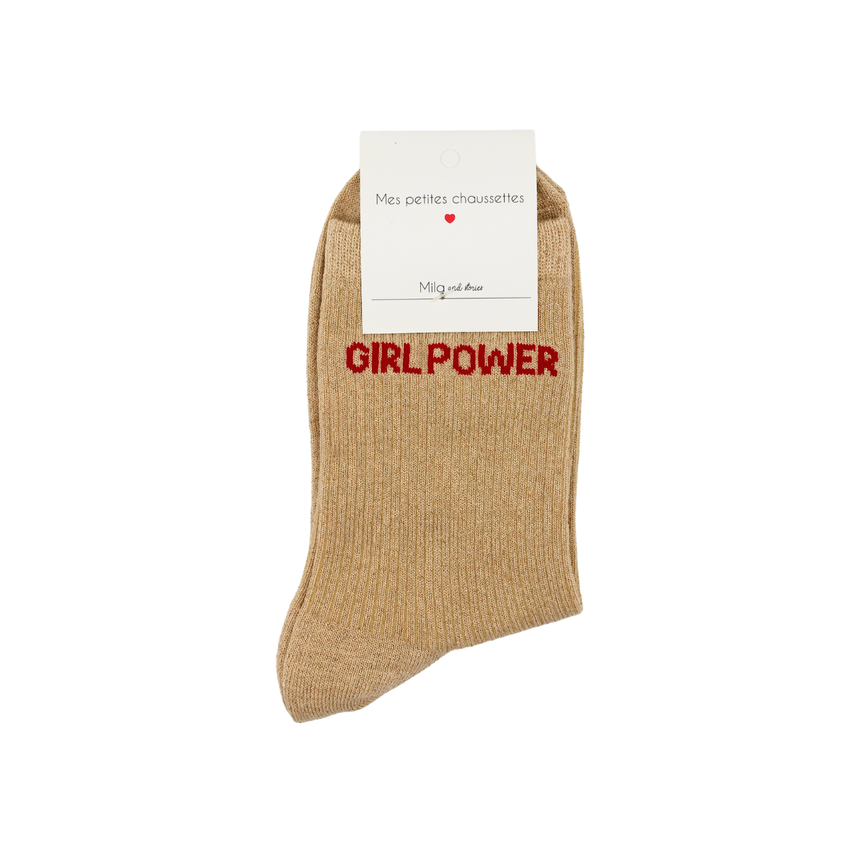 Chaussettes "Girl power"