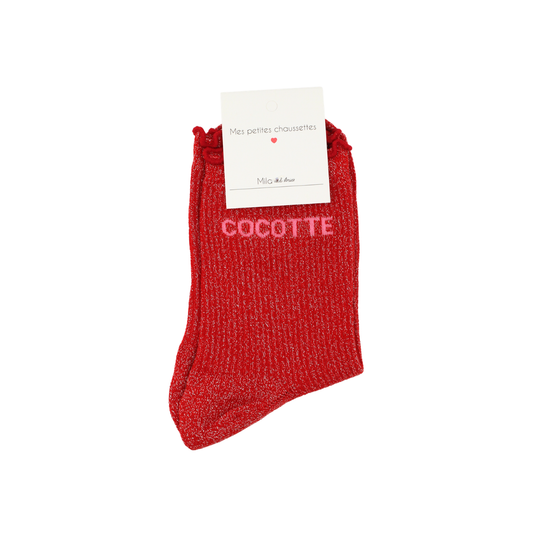 Chaussettes "cocotte"