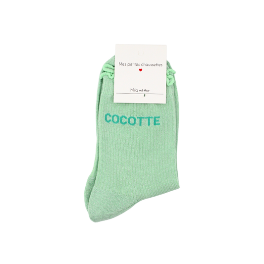 Chaussettes "cocotte"