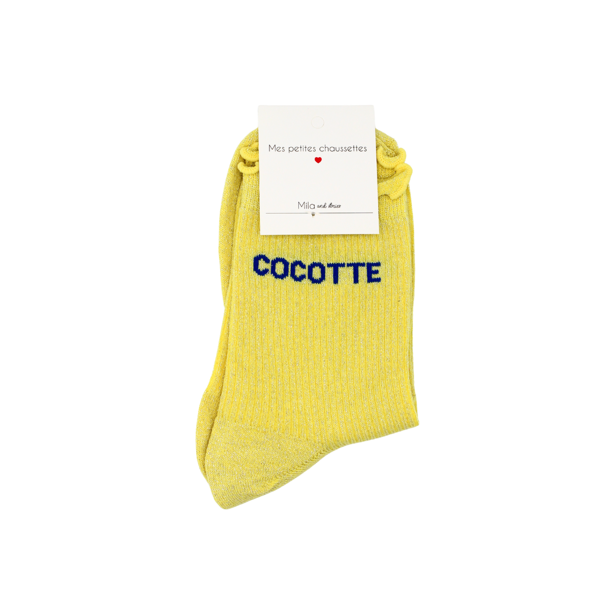 Chaussettes "cocotte"