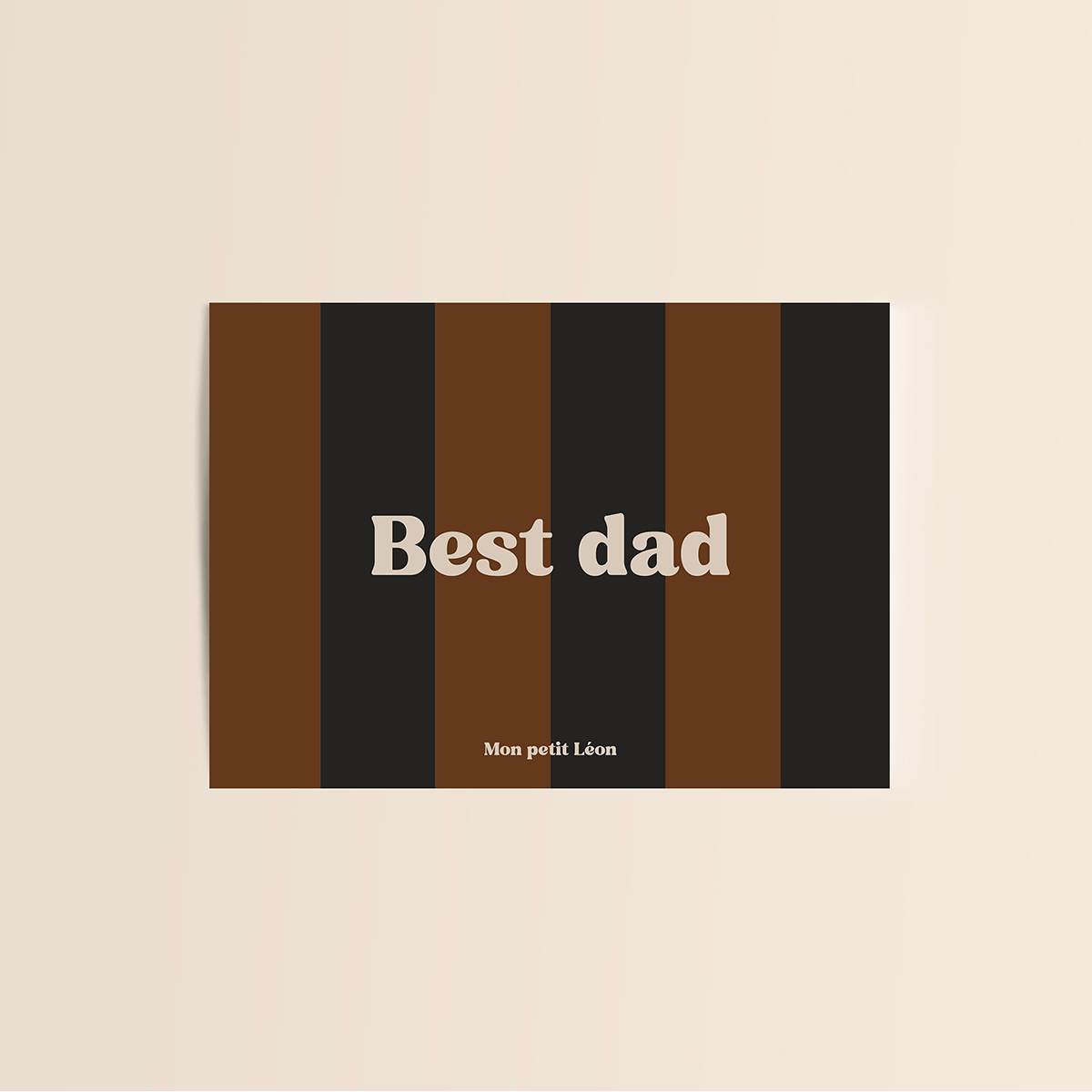 Carte "Best dad" A6