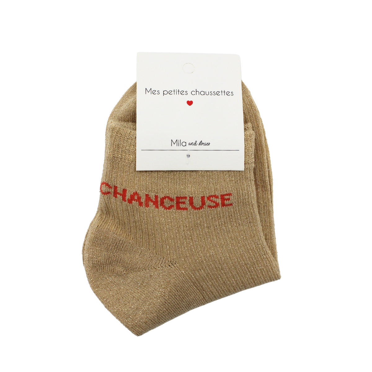 Chaussettes "Chanceuse"