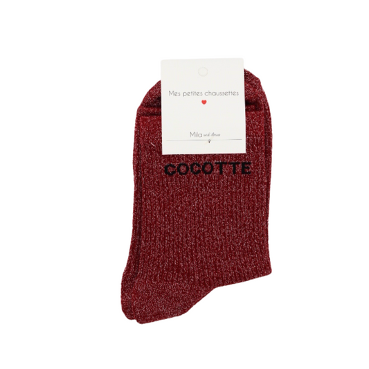 Chaussettes "cocotte"
