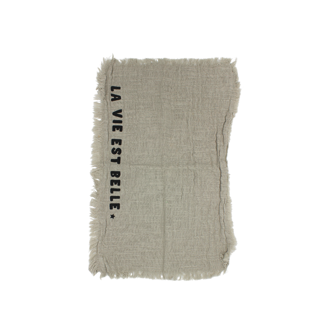 Essuie mains "La vie est belle"