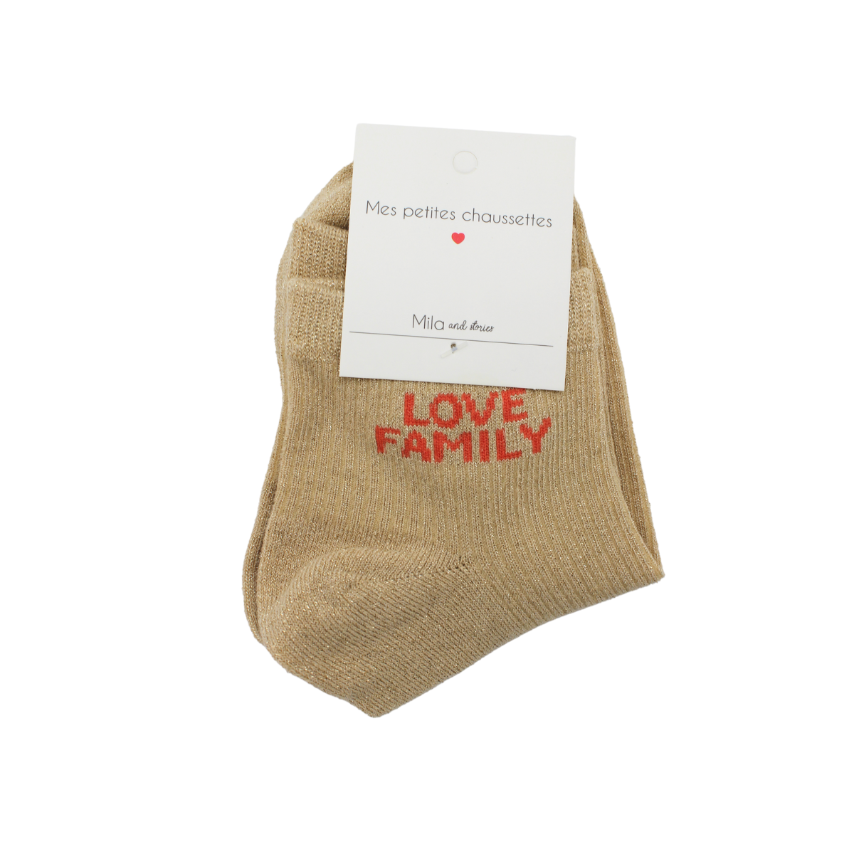 Chaussettes "Love family"