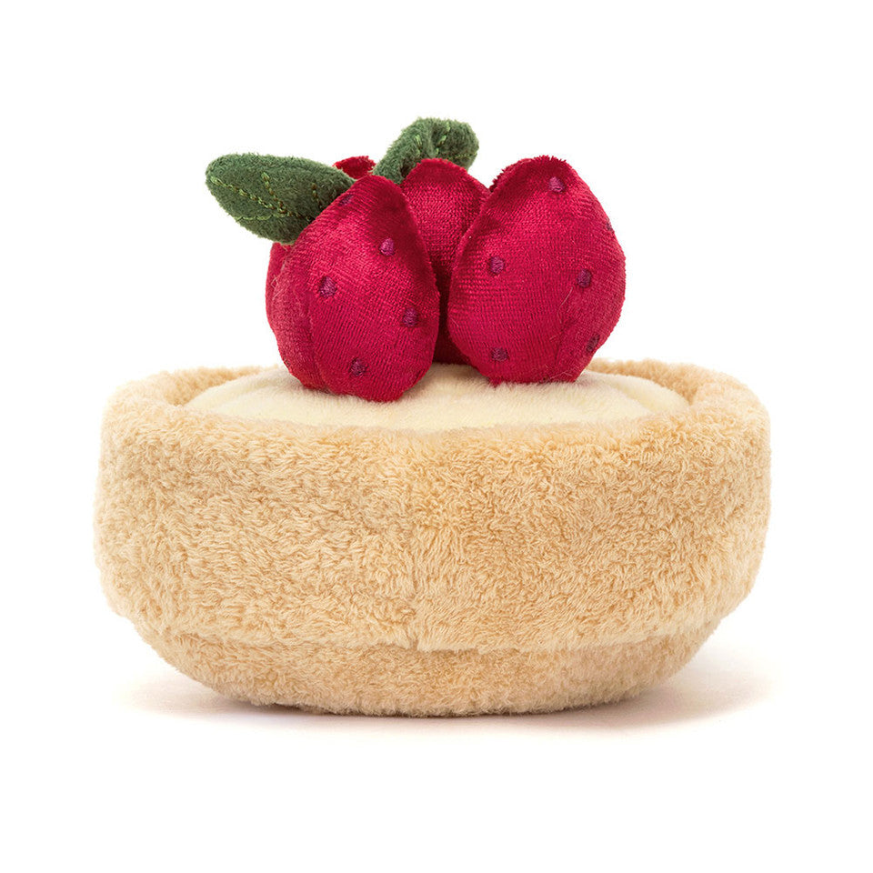 Peluche Tarte aux fraises Fleurette
