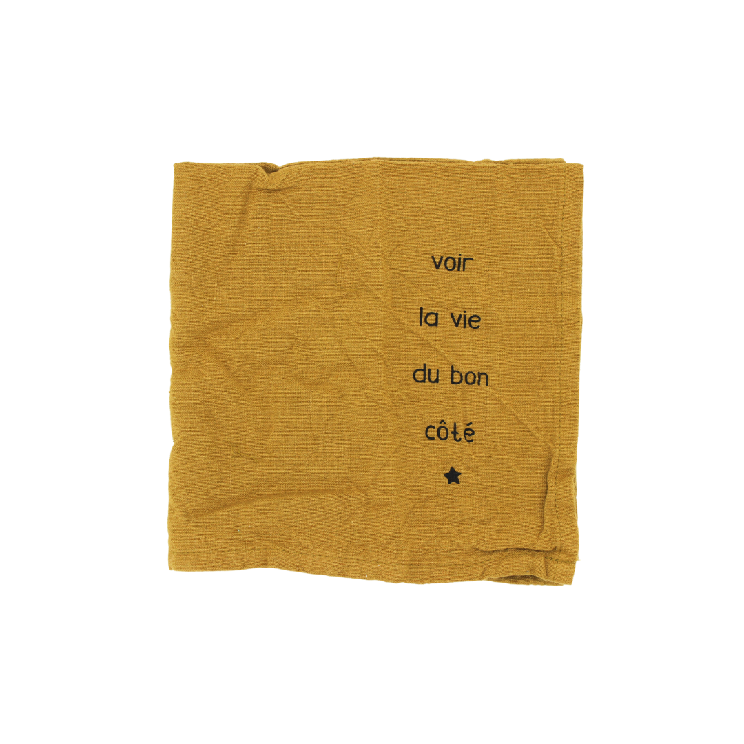 Lot de serviettes "La vie est belle"