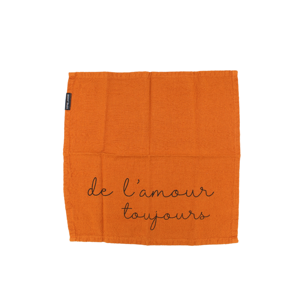 Lot de serviettes "Que du bonheur"