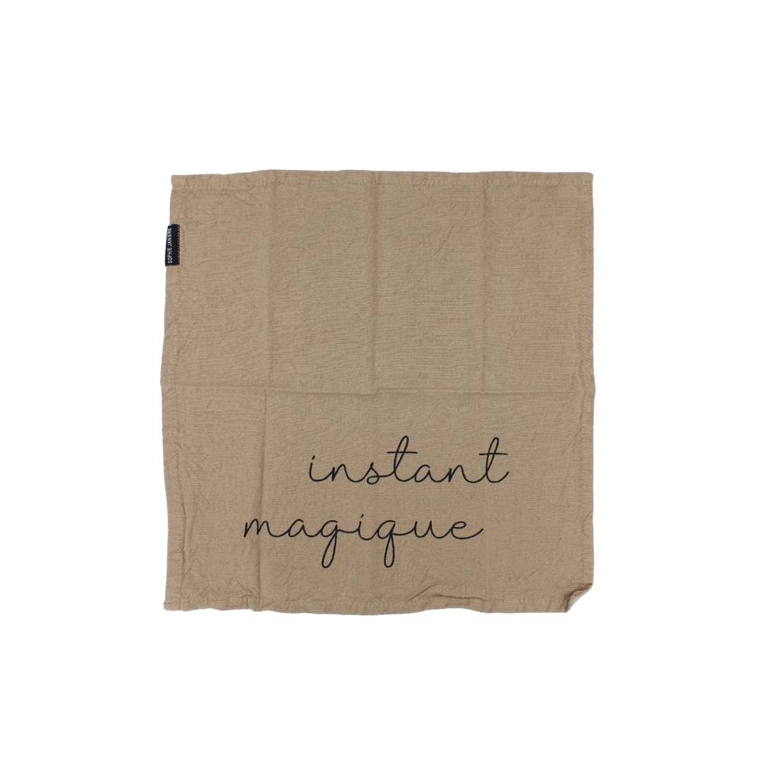 Lot de serviettes "Que du bonheur"