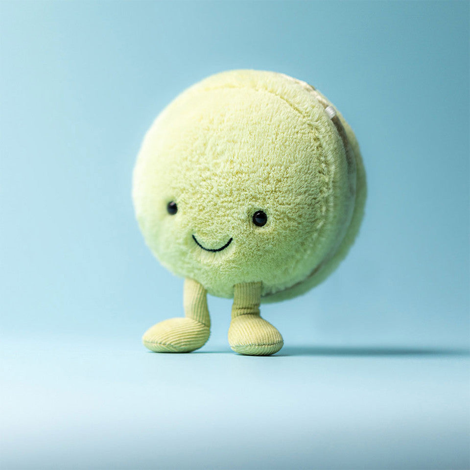 Peluche Macaron à la pistache Max