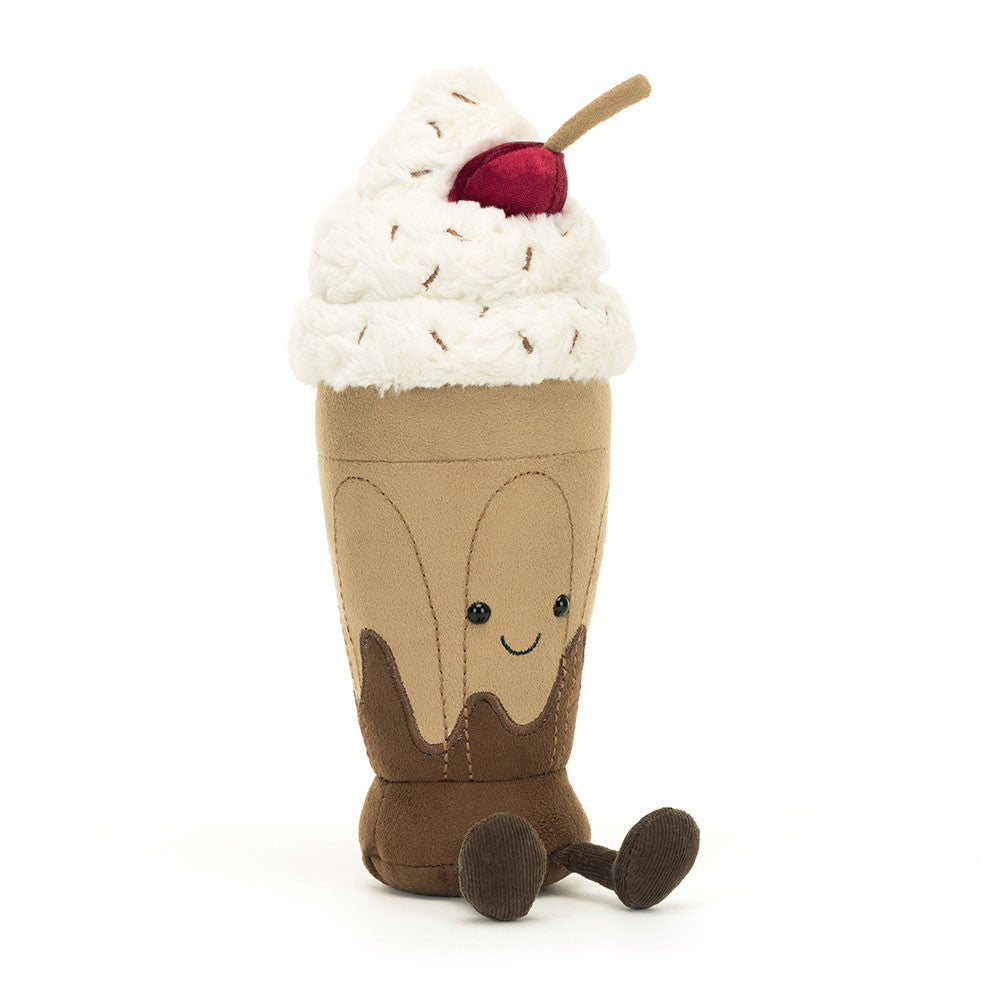 Peluche Milkshake au chocolat