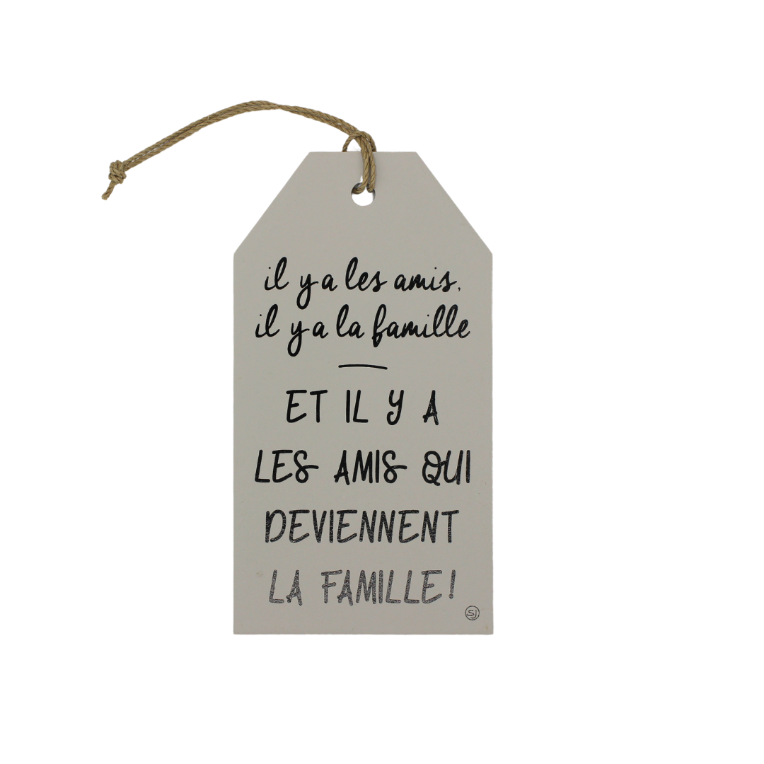 Plaque quand les amis me manquent - NOUVEAUTES Plaque quand les amis me manquent - NOUVEAUTES