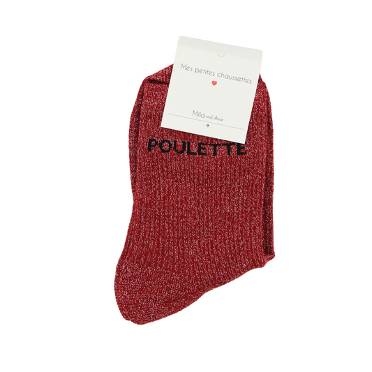 Chaussettes "Poulette"