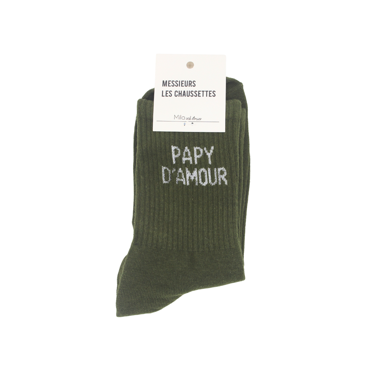 Chaussettes homme "Papy d'amour"