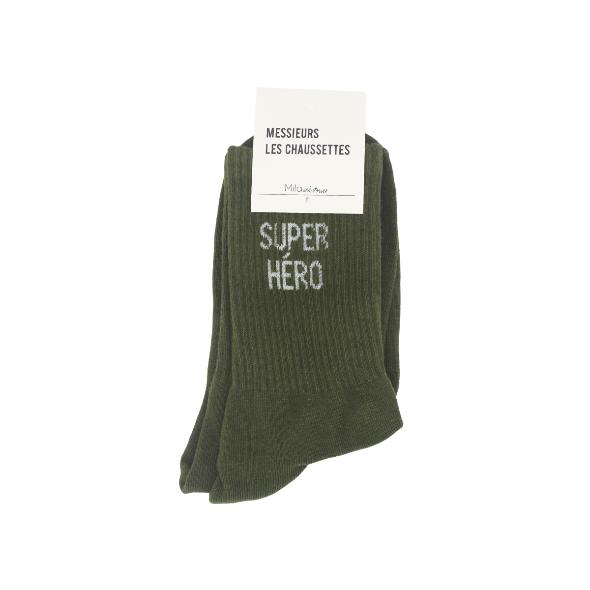 Chaussettes homme "Super Héro"