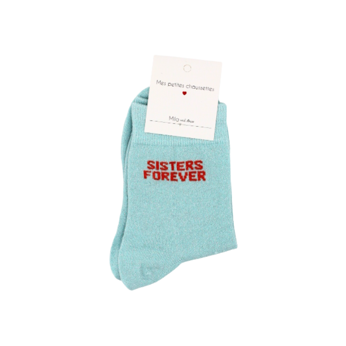 Chaussettes "sisters forever"