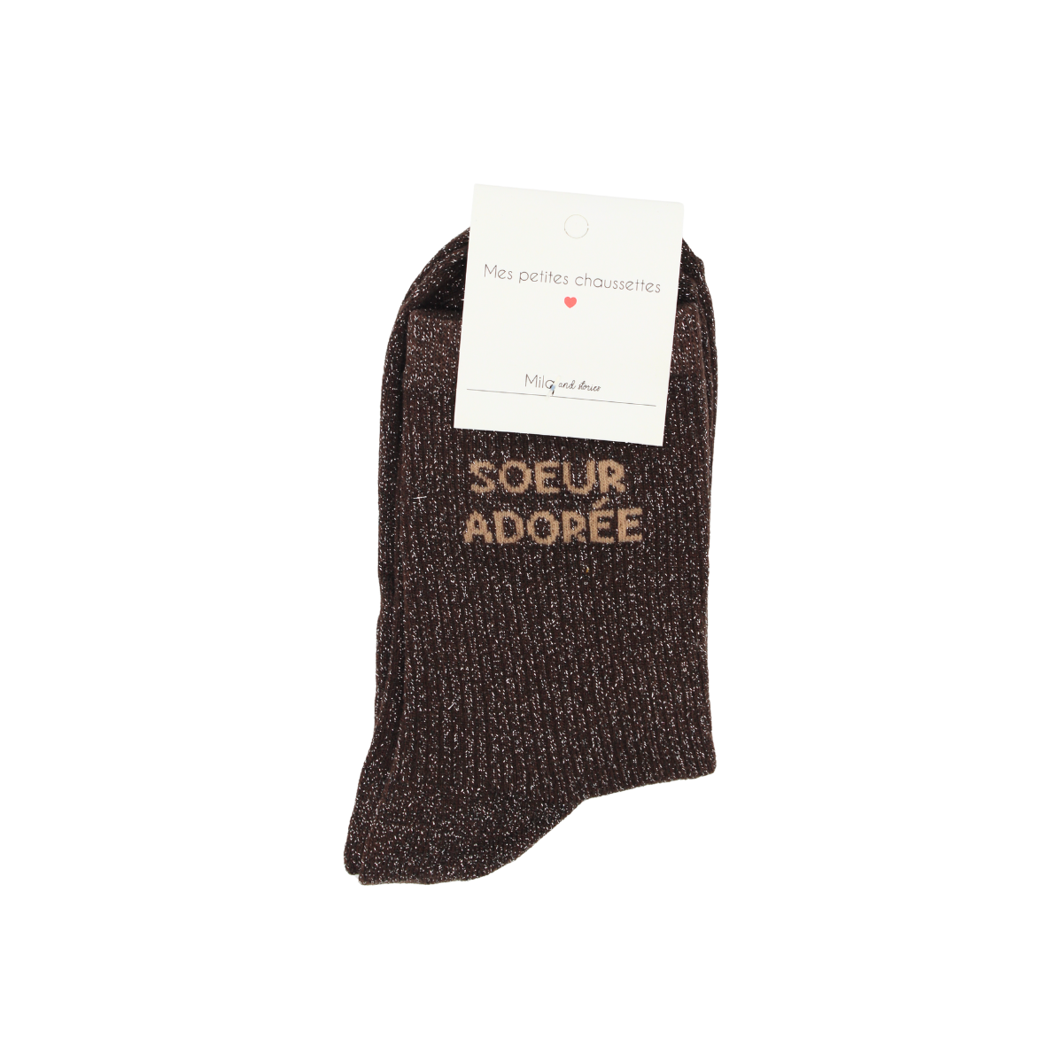Chaussettes "Soeur adorée"