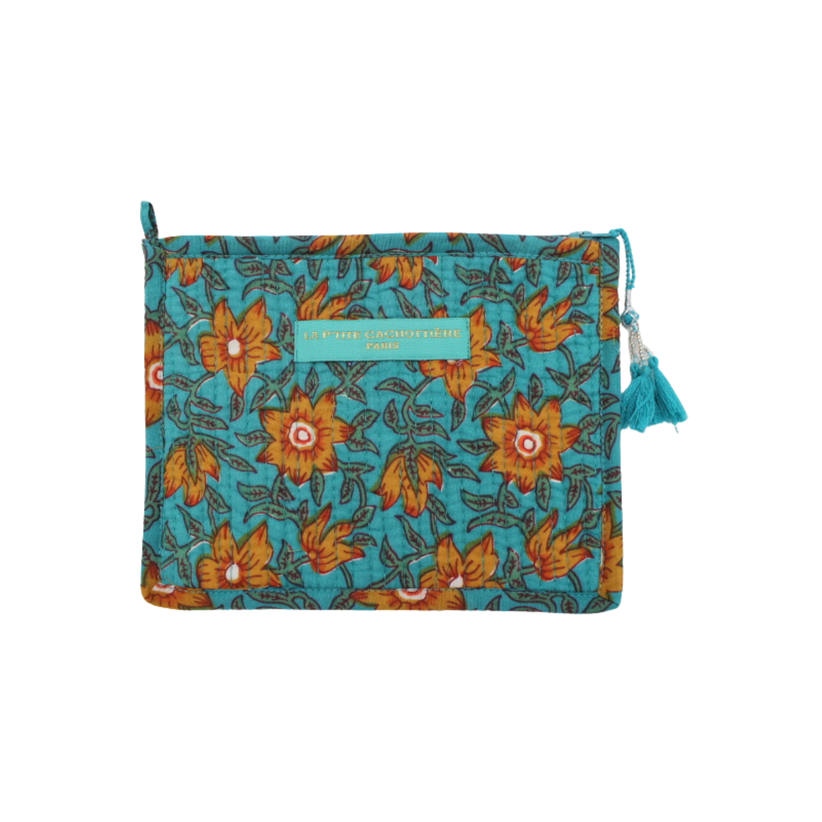 Trousse India turquoise