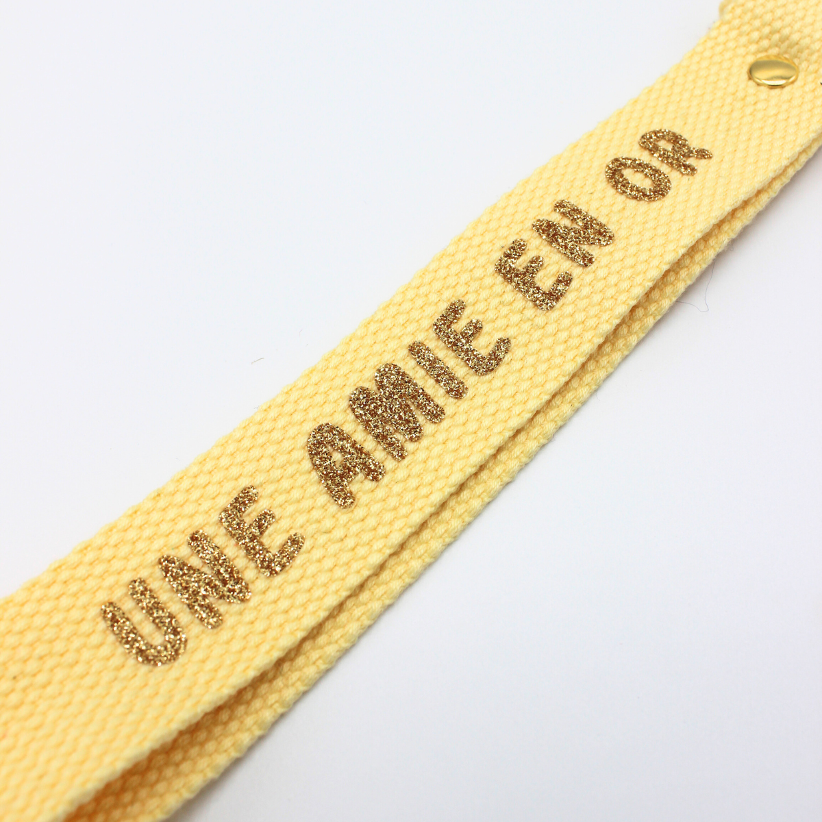 Porte-clés Une amie en or