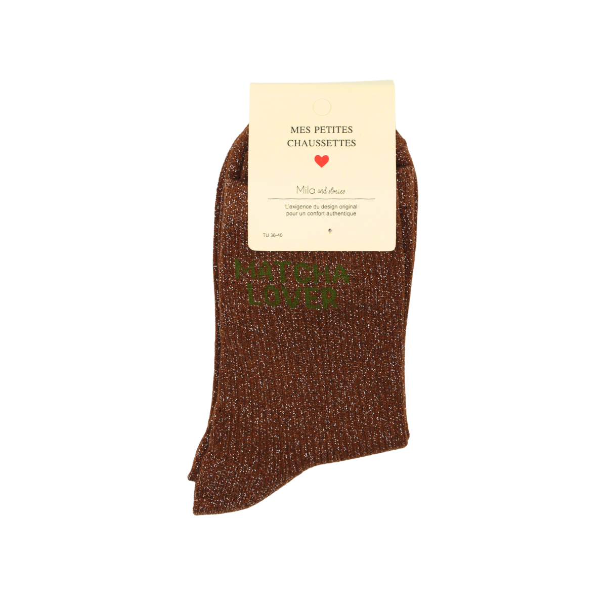 Chaussettes "Matcha lover"