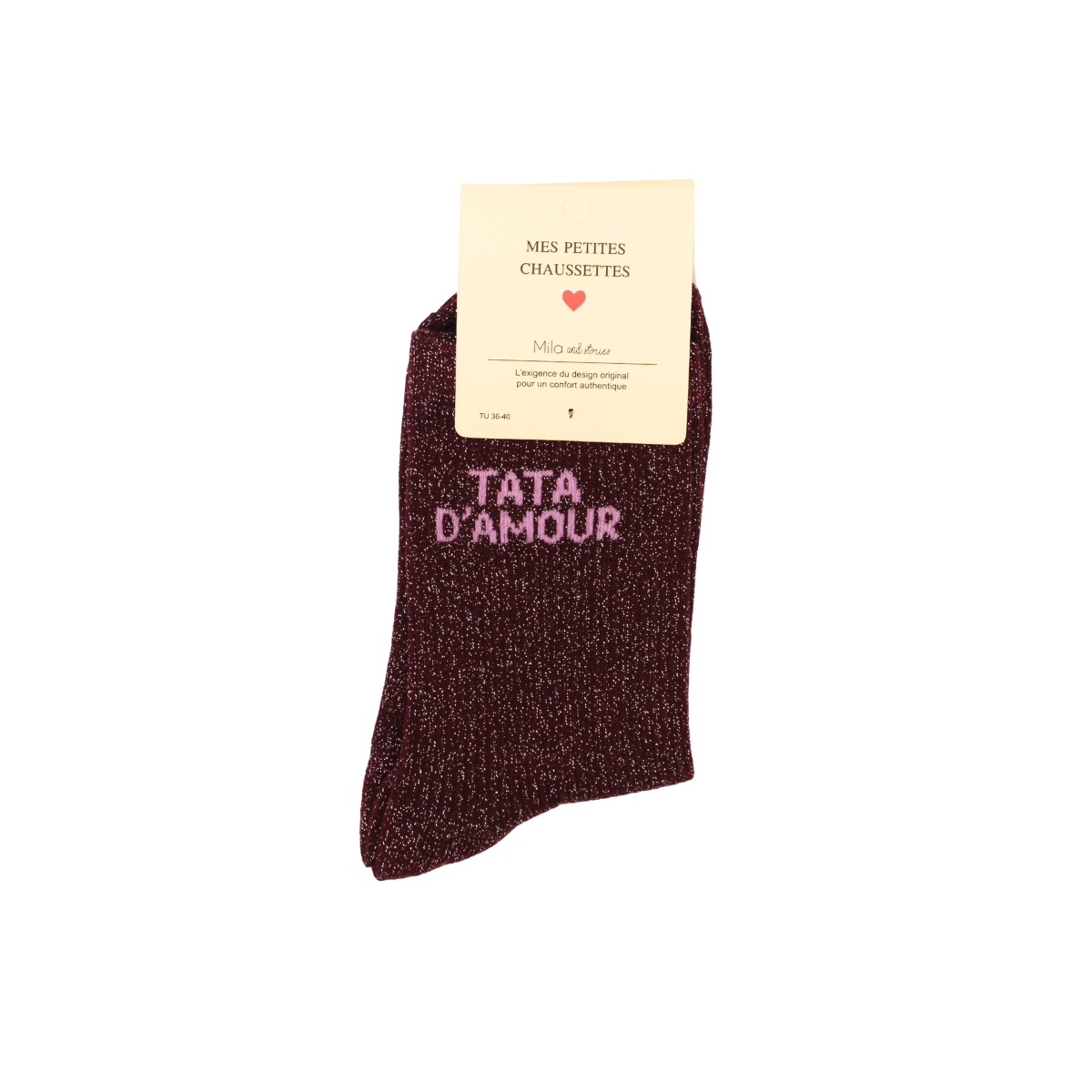 Chaussettes "Tata d'amour"