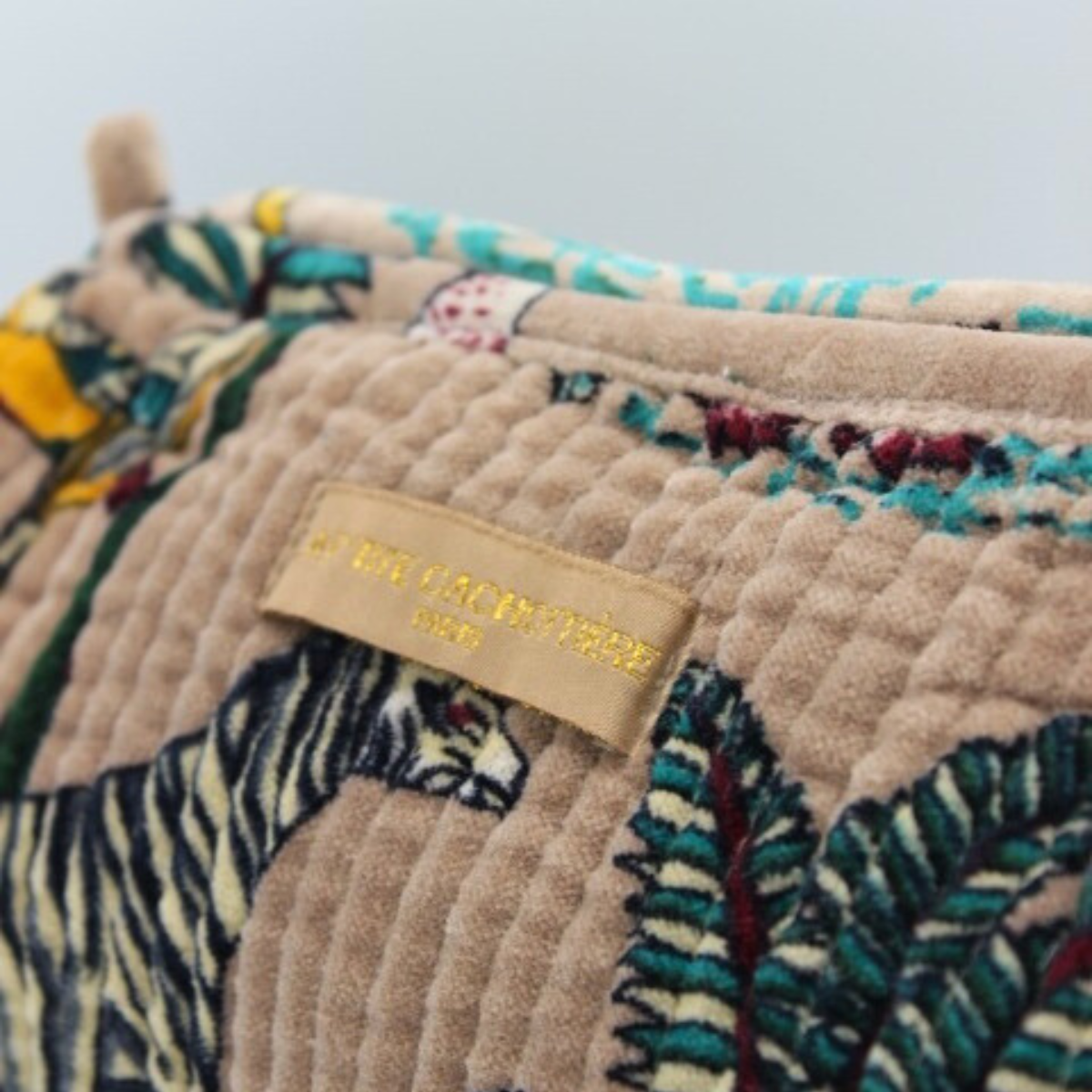 Trousse Jungle en velours