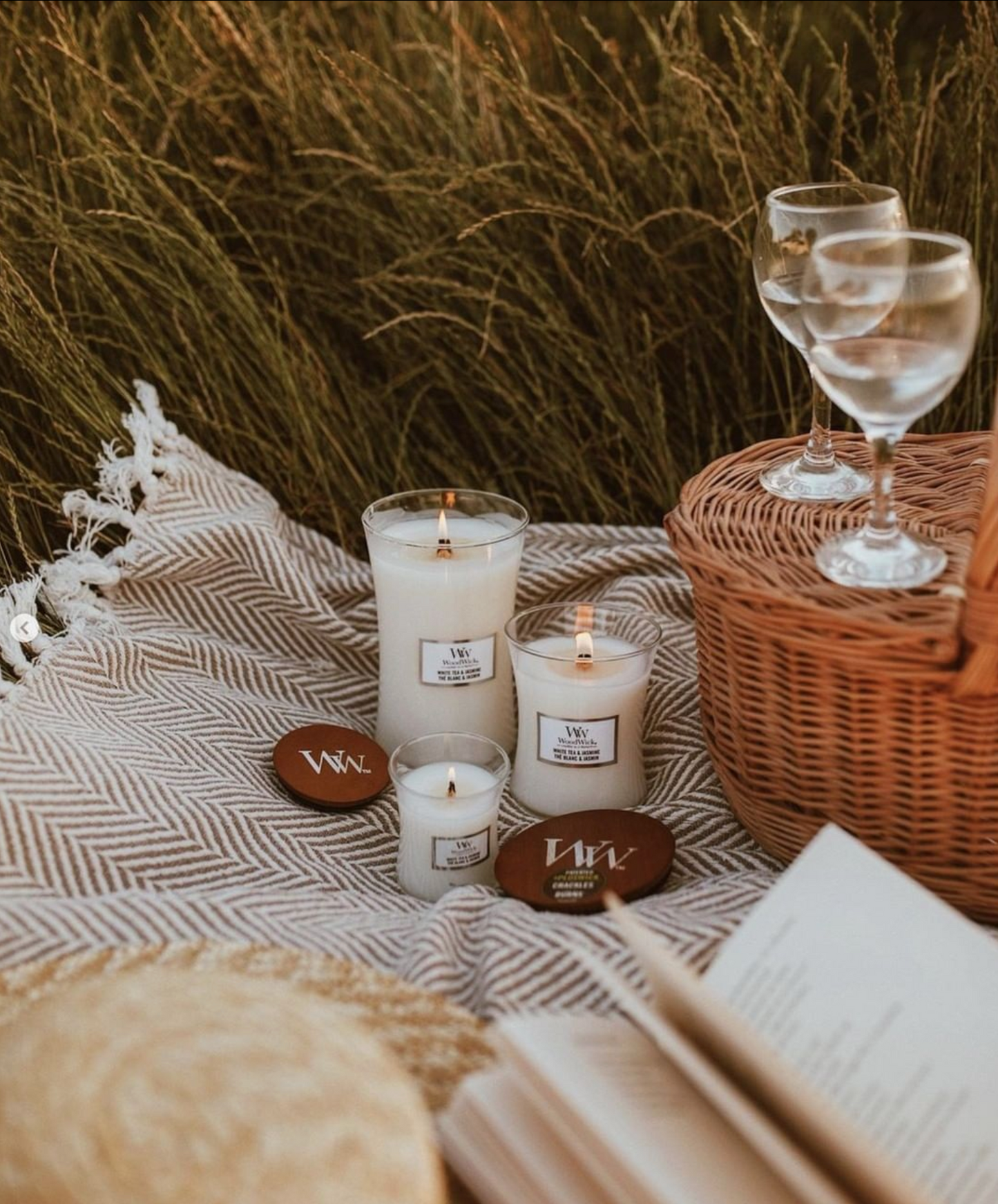 Bougie parfumée Thé Blanc & Jasmin