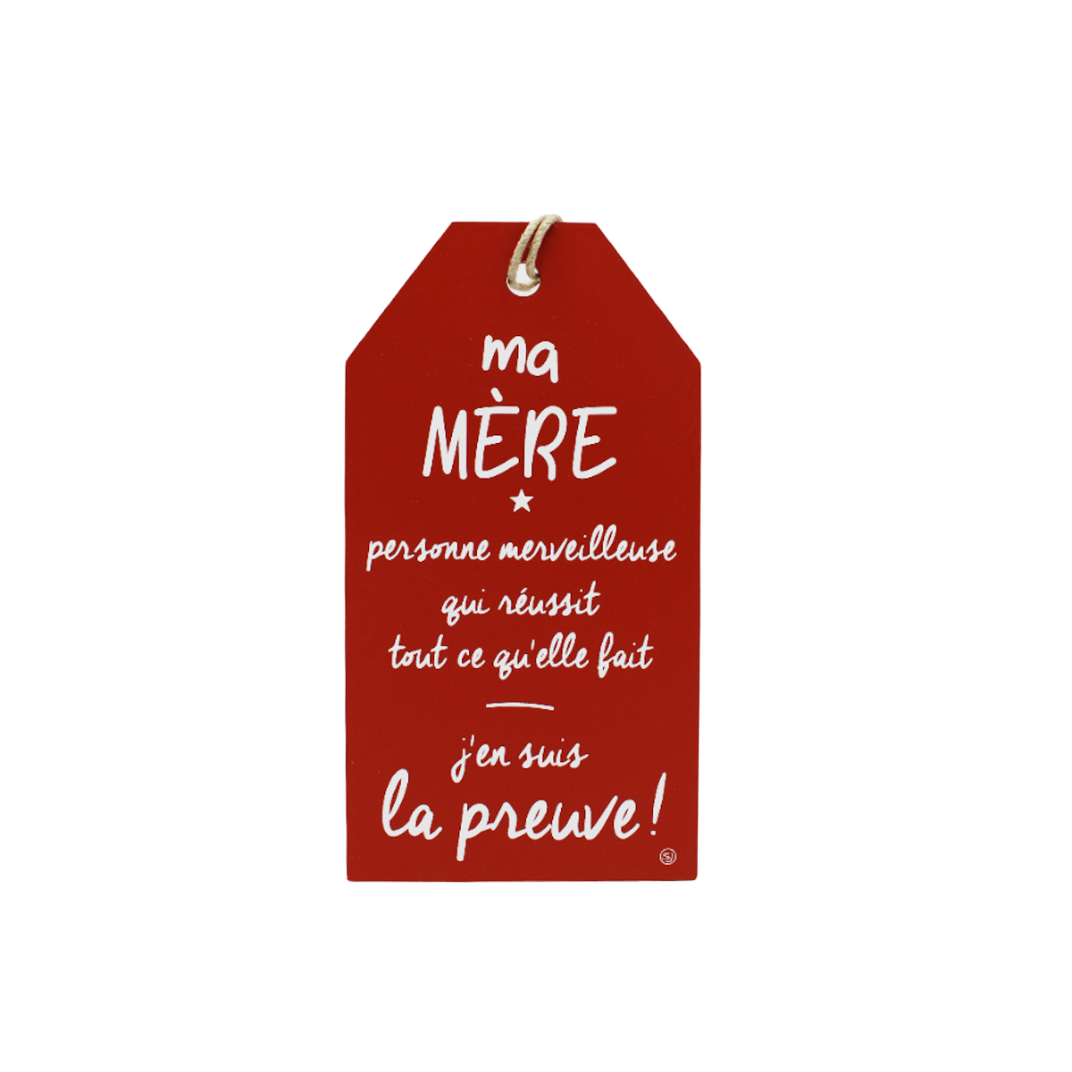 Plaque décorative « Ma mère »