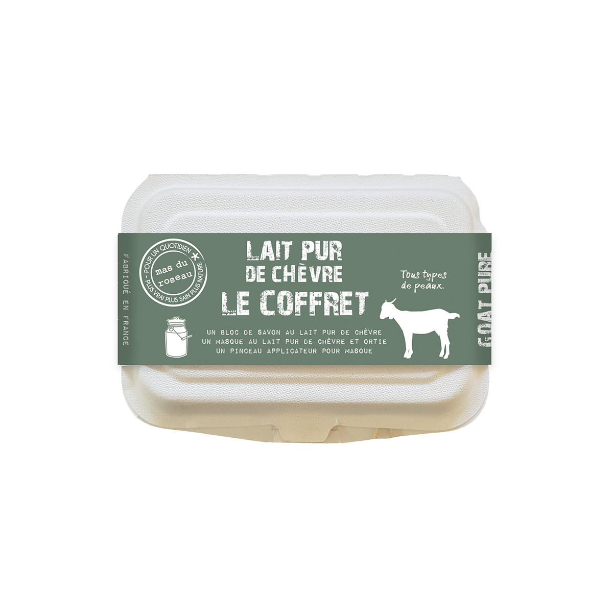 Coffret soins visage au Lait de Chèvre