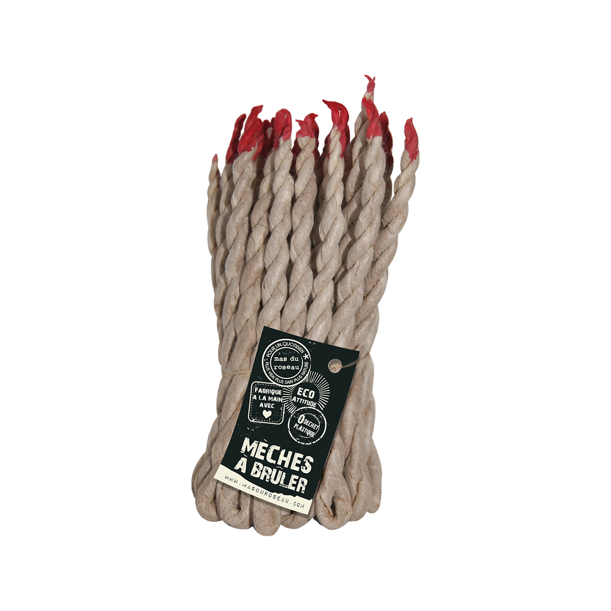 Mèches en Bois pour Bougies SandCandle – Pack de 10 – The sandcandle shop