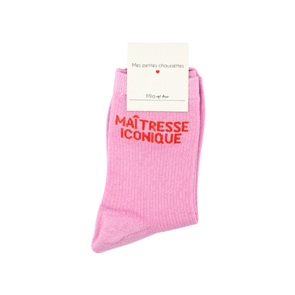 Chaussettes "Maîtresse iconique"