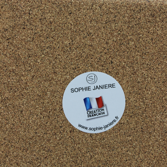 Plateau à motif zèbre "Un petit café"