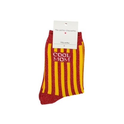 Chaussettes "Cool mom"